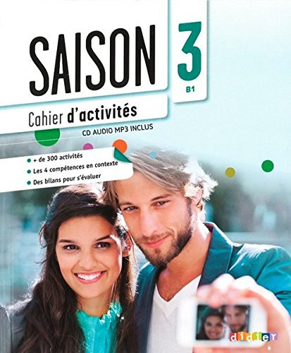 Saison niveau 3 - cahier + cd mp3 (French Edition)