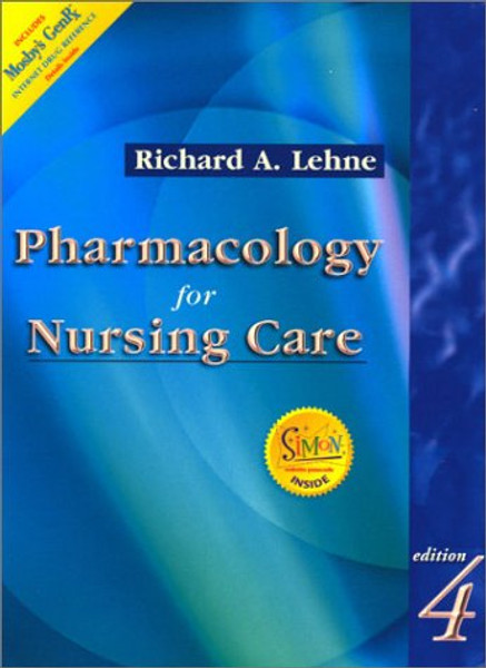 Pharmacology for Nursing Care (Book with Access to Mosby's GenRx + Simon Website)