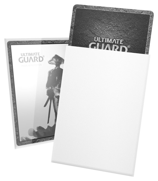 Ultimate Guard Katana Card Sleeves, 60 Japanese Size TCG Sleeves, 62 x 89mm, White Back, Tournament Sleeves, No PVC & Acid-Free, High Clarity