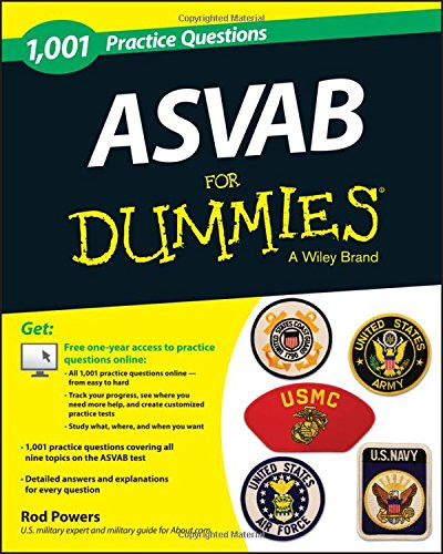 1,001 ASVAB Practice Questions For Dummies (+ Free Online Practice)