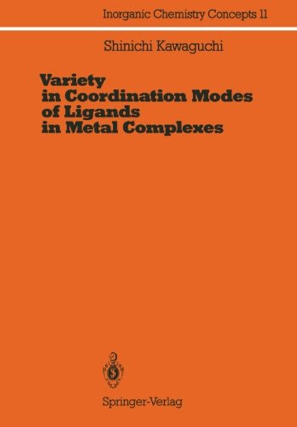 Variety in Coordination Modes of Ligands in Metal Complexes (Inorganic Chemistry Concepts)