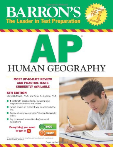 Barron's AP Human Geography, 5th Edition