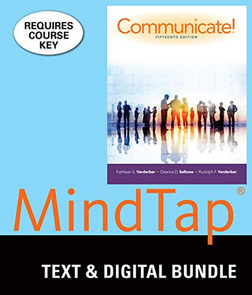 Bundle: Communicate! Loose-leaf version, 15th + LMS Integrated for MindTap Speech, 1 term (6 months) Printed Access Card