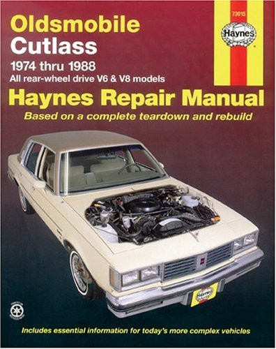 Oldsmobile Cutlass '74'88 (Haynes Repair Manuals)