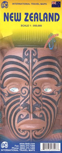 New Zealand 1:950,000 Travel Map