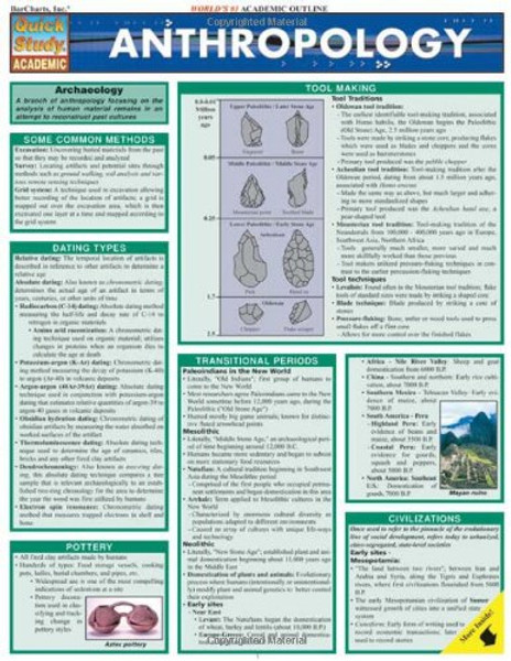 Anthropology (Quick Study Academic)