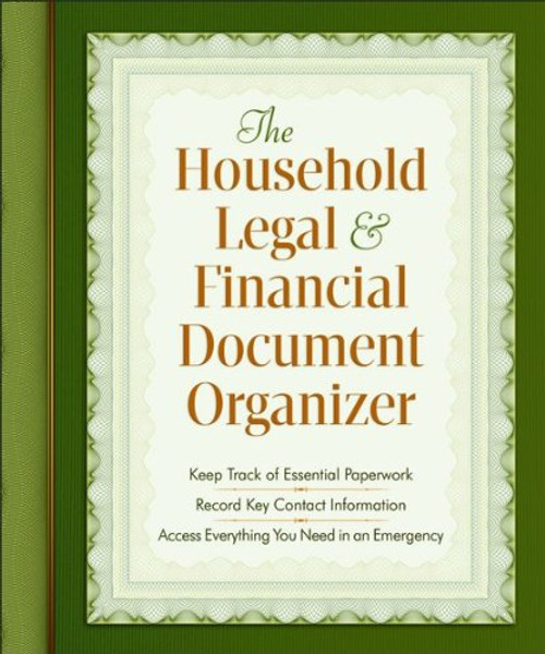 Household Legal and Financial Document Organizer, The