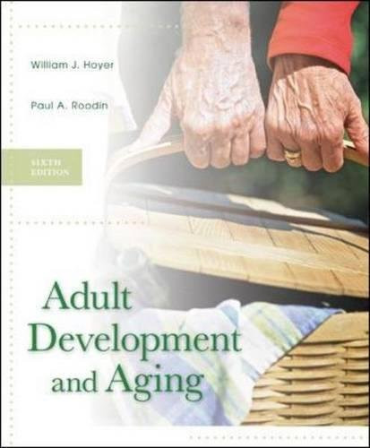 Adult Development and Aging