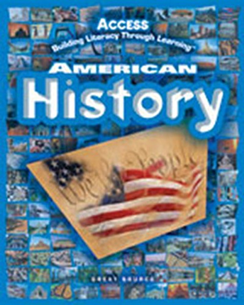 Access American History, Building Literacy Through Learning- Student Activity Journal Access American History, Building Literacy Through Learning- Student Activity Journal