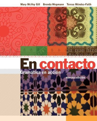 En contacto: Gramatica en accion