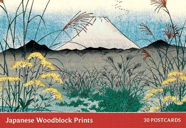 Japanese Woodblock Print Postcard Book