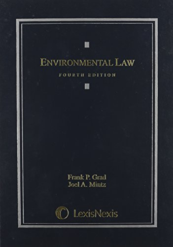 Environmental Law (Casebook Series)