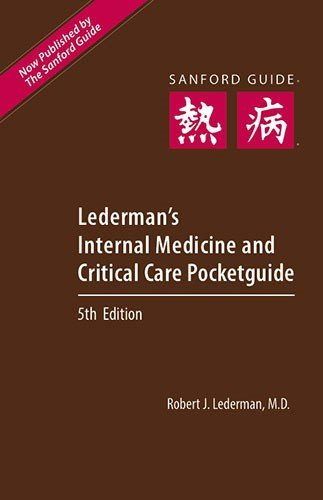 Lederman's Internal Medicine and Critical Care Pocketguide (Lederman's Internal Medicine & Critical Care Pocketguide)