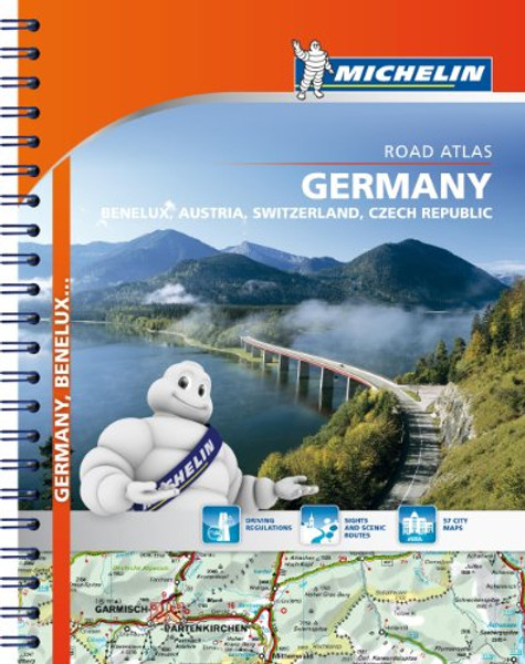Michelin Germany/Austria/Benelux/Switzerland Atlas (Atlas (Michelin))