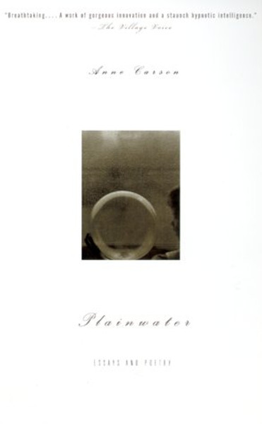 Plainwater: Essays and Poetry