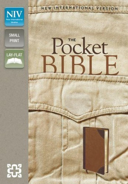 NIV, Pocket Bible, Imitation Leather, Pocket-Sized, Brown/Tan NIV, Pocket Bible, Imitation Leather, Pocket-Sized, Brown/Tan