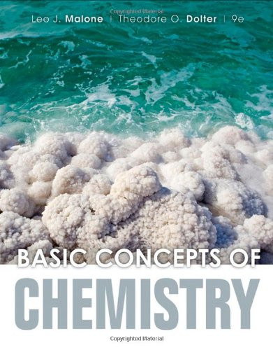 Basic Concepts of Chemistry