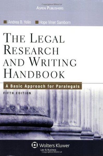 Legal Research & Writing Handbook