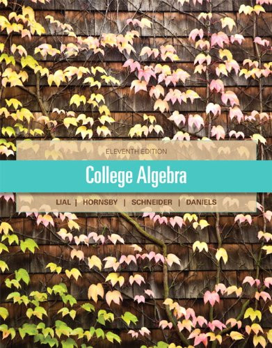 College Algebra (11th Edition)