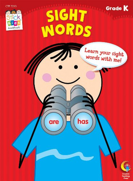Sight Words Stick Kids Workbook, Grade K (Stick Kids Workbooks) Sight Words Stick Kids Workbook, Grade K (Stick Kids Workbooks)