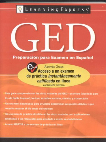 GED Preparacion Para Examen En Espanol (Ged Preparacion Para Examen En Espanol/Ged Test Preparation in Spanish)