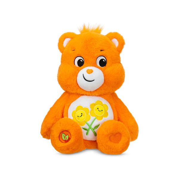 Care Bears 14" Friend Bear Plushie - Medium Size - Orange Plush for Ages 4+  Perfect Stuffed Animal Holiday, Birthday Gift, Super Soft and Cuddly  Good for Girls and Boys, Collectors