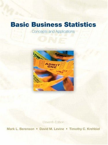 Basic Business Statistics (11th Edition)