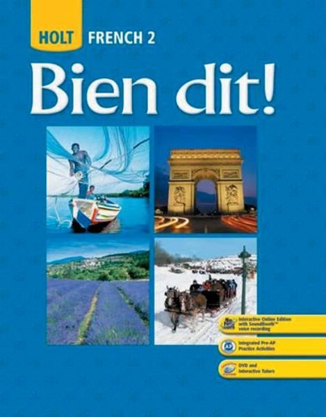 Bien dit!: Student Edition Level 2 2008