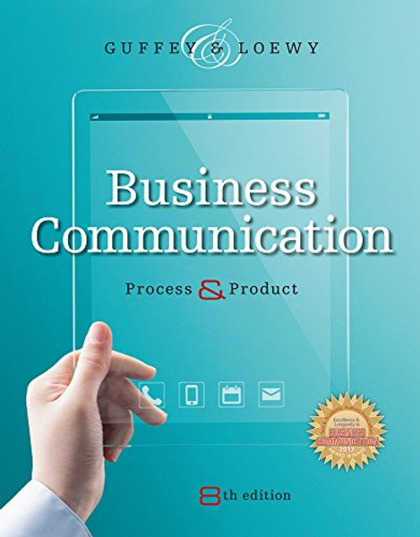 Bundle: Business Communication: Process and Product, 8th + Aplia, 1 term Printed Access Card