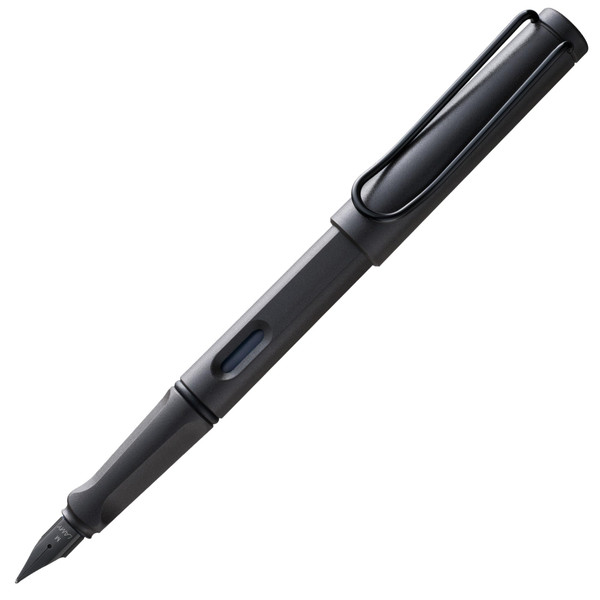 LAMY safari umbra - Fountain Pen with ergonomic grip & polished steel nib in size EF - ideal for any Writing & Calligraphy - including LAMY T 10 blue cartridge - Right-Handed
