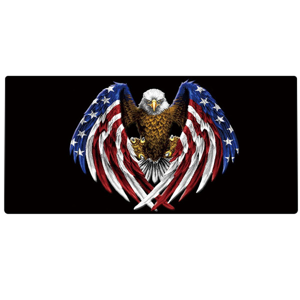 Cmhoo XXL Professional Large Mouse Pad & Computer Game Mouse Mat (35.4x15.7x0.1IN, US Eagle)