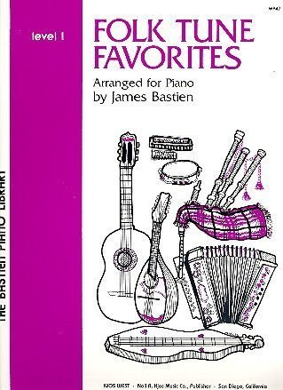 Folk Tune Favorites Arranged for Piano - Level 1
