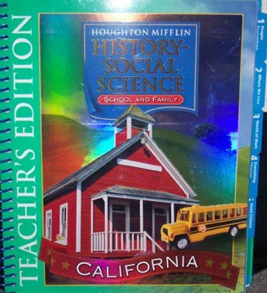 Houghton Mifflin Social Studies California: Teach Ed Level  1 2007
