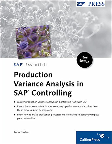 Production Variance Analysis in SAP Controlling
