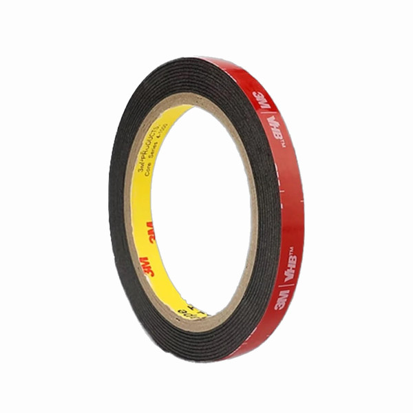 Double Sided Tape Heavy Duty, Waterproof Mounting Foam Tape, 16.5ft Length, 0.4in Width, High Temperature Resistant Adhesive Tape for Car, LED Strip Light, Office Decor, Made of 3M VHB Tape.