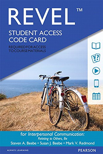 REVEL for Interpersonal Communication -- Access Card (8th Edition)