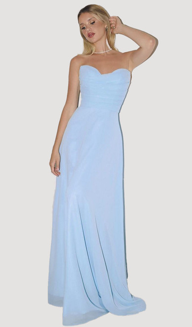 Sky blue romantic corset ballgown - Image 1