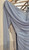 Angelic long sleeve cowl neck sheer long sleeve evening dress - Image 3