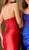 Tie-up corset formal evening prom dress with side split - image 2 Tie-up corset formal evening prom dress with side split - image 2