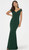 Hunter stretch jersey flattering evening dress - Image 1