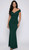Hunter stretch jersey flattering evening dress - Image 1
