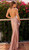 Sparkly open back corset formal gown - Image 2