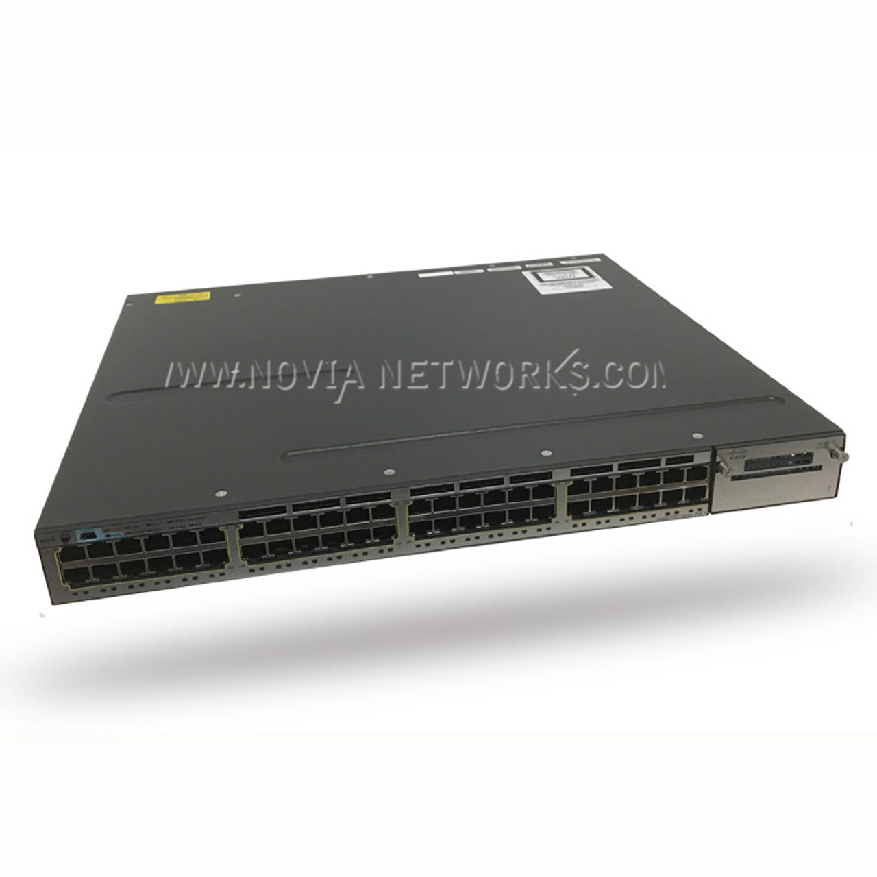 WS-C3750X-48T-L 48 Port Ethernet Switch | Novia Networks