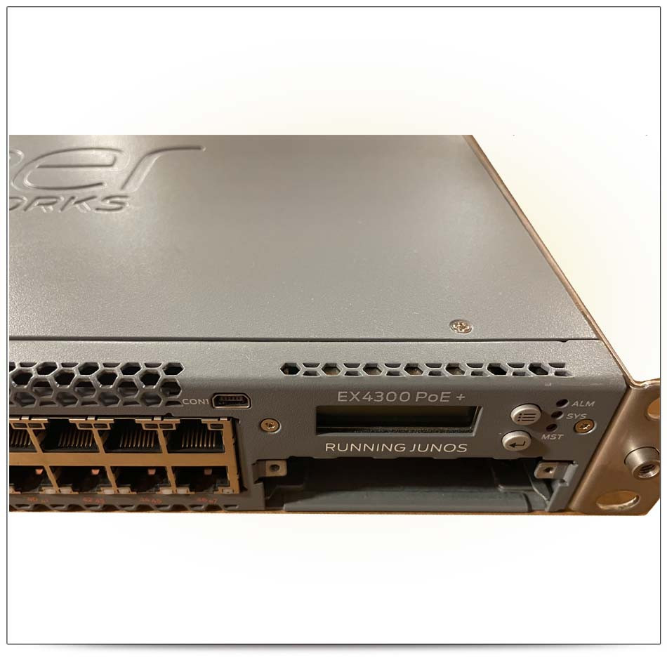 Juniper EX4300-48P 48-port 10/100/1000BASE-T PoE-plus +