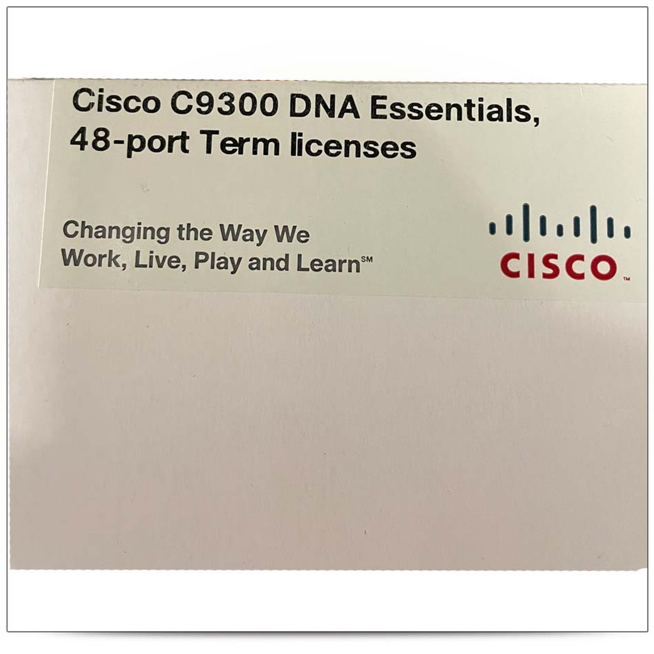 Cisco Catalyst C9300-48P-E Network Switch, 48 Ports w/ Dual AC PS, C9300-NM-8X