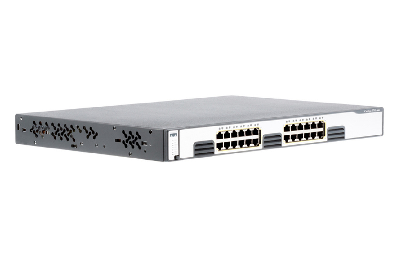 Cisco 3750G Series 24 Port Gigabit Switch WS-C3750G-24T-E