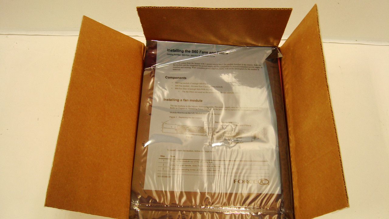 DELL FORCE10 S60 SERIES FAN MODULE------REVERSE AIRFLOW