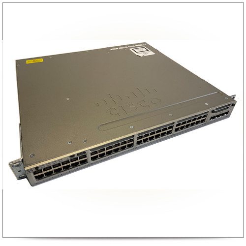 Cisco WS-C3850-48T-L 48 Port Gigabit Managed Switch with Dual AC