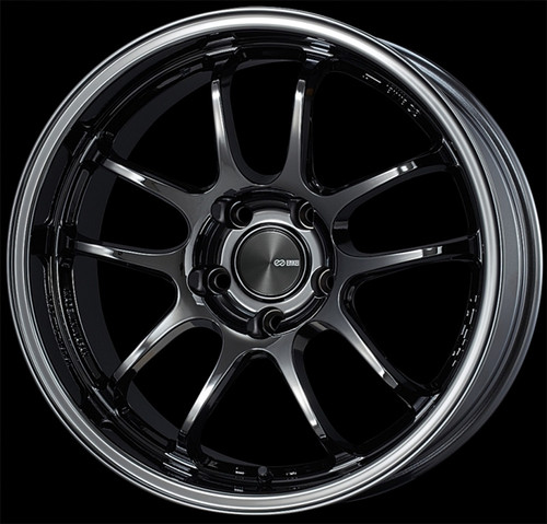 PF01 EVO 18x10.5 +22  5x120(489-8105-1222SBK)