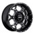 S.K.U.L. 20x10 6x5.5 -19mm  Death Metal (Black Milled)